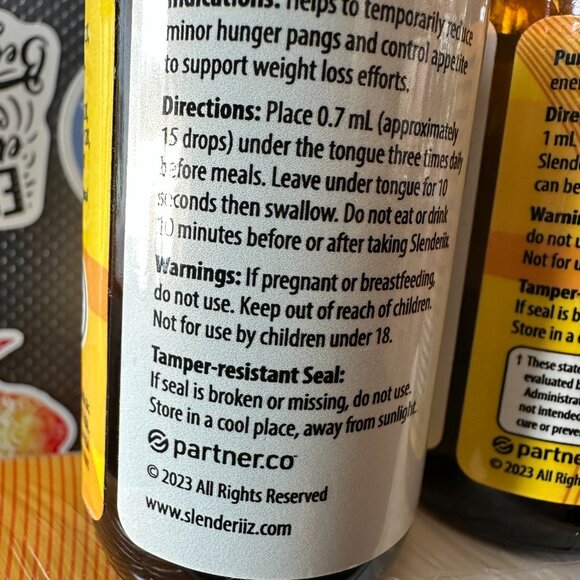 Slenderiiz homeopathic drops for hormone balancing and fat loss - Picture 3 of 4